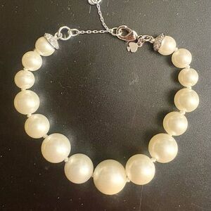 Kate Spade Cream Pearl Bracelet